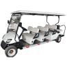 Buy cheap ODM White Electric Power 72V 8 Passenger Golf Cart 500Lbs Cargo Capacity from wholesalers