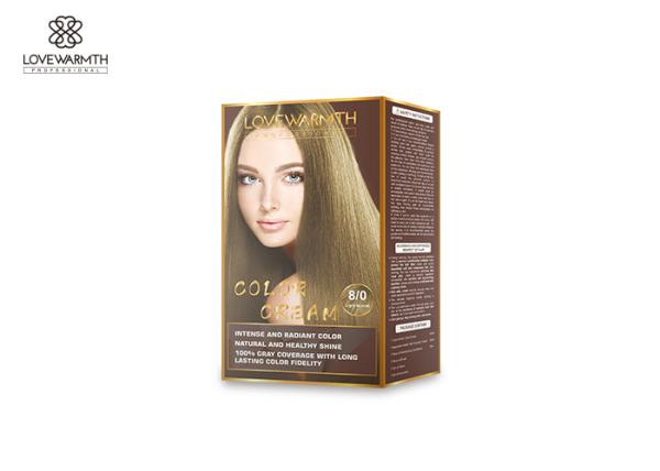 Buy cheap 4 / 33 Shades Permanent Hair Color Cream , Family 100 % White Hair Dye Kit from wholesalers
