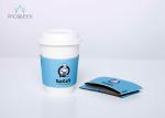 8oz / 12 Oz Paper Coffee Cups , 16 Oz Coffee Cups With Lids / Sleeves