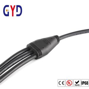 Wholesale 3 Way Splitter Electrical IP67 Waterproof Cable Connector Black White from china suppliers