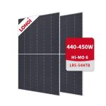 Buy cheap LONGi Hi-MO 6 LR5-54HTB 440-450M Half Cell Bifacial Solar Panels All Black 440W from wholesalers