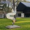 Buy cheap Garden Geometry Metal Art Forging Craft River Stainless Steel Sculpture from wholesalers