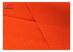 EN20471 Bright Yellow Polyester Fluorescent Fabric Reflective For Police Uniform