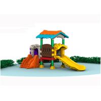 Buy cheap Tiny Plastic Home Playground Equipment / Plastic Outdoor Slide Set For 1-2 product