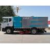 Buy cheap 4x2 Street Sweeper Truck Road 6 Wheelers Blue Vacuum Cleaning from wholesalers