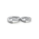 Buy cheap HDG Spring Steel Washers Hot Dip Galvanized Split Lock Washers GB93 from wholesalers