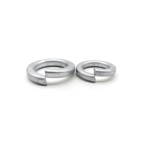 Buy cheap HDG Spring Steel Washers Hot Dip Galvanized Split Lock Washers GB93 from wholesalers
