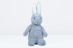 Decorative Cute Bunny Doll , Grey Color Huggable Rabbit Stuffed Animal