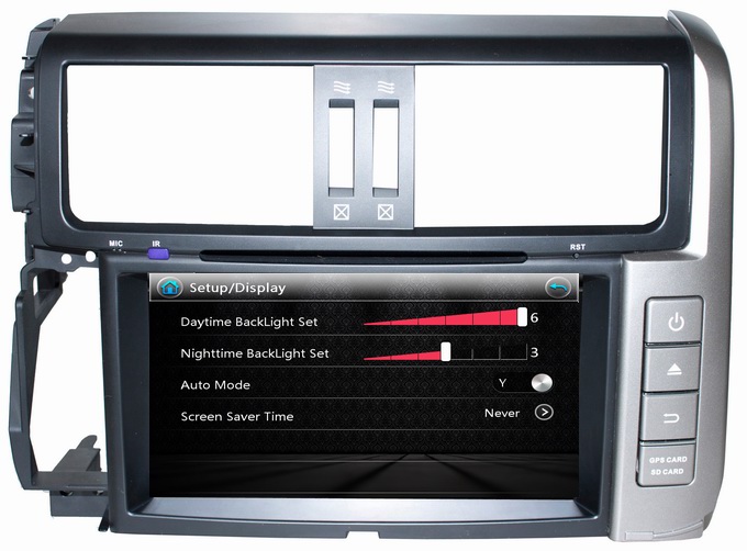 Ouchuangbo Wholesale Car Radio GPS Stereo DVD Player for Toyota Prado 2010-2013 OCB-8015A