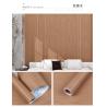 Buy cheap Geometric Textured Embossed Wood Grain Self-Adhesive Vinyl Wallpaper for Furniture Decoration from wholesalers