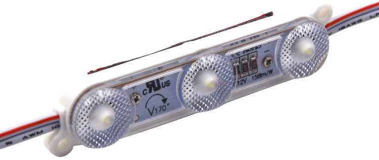 SMD LED Module Lights Sign Channel Letter Lighting Dimmable IP67 2835 3 Lamp 12V