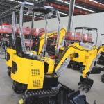 Arm Cylinder EPA Smallest Mini Digger 10rpm Swing Speed Mini Excavator