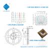 Buy cheap 3838 3W 365nm 385nm 395nm UVA LED Chip For Plant Growing from wholesalers
