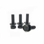 Class 10.9 External Hexagon Bolt High-Strength Carbon Steel Combined Flat Pad