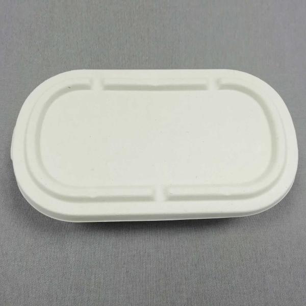Buy cheap 850ml 2-Components 100% Compostable Hot Food Container Biodegradable Natural-Pulp Bento Lunch Box Saving Environment from wholesalers