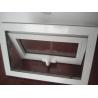 Buy cheap Heat Insulation PVC Awning Window White UPVC Double Glazed Windows from wholesalers