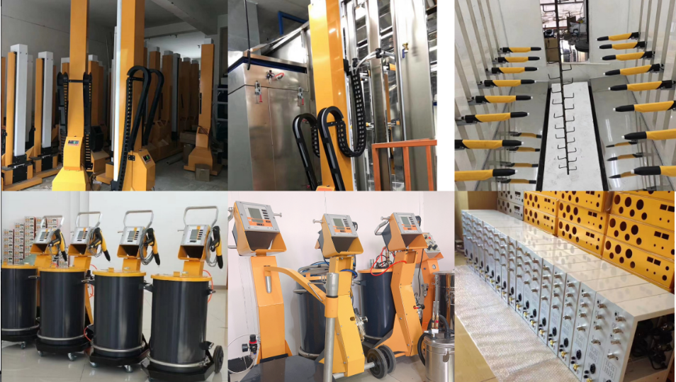 Customize Industrial Powder Coating Machine Space Saving Powder Spray Machine