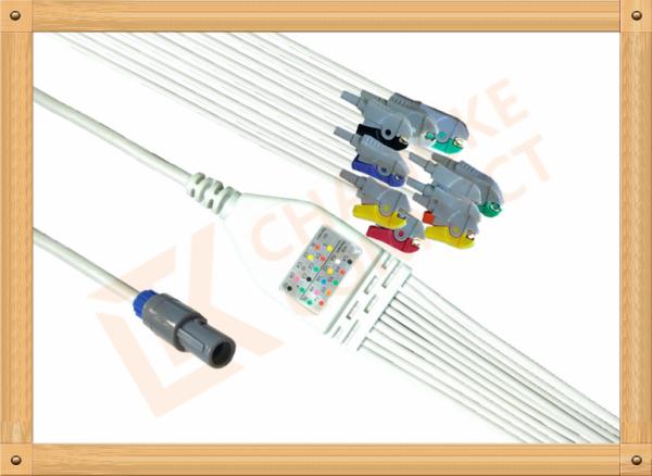 Buy cheap Welch Allyn ECG Monitor Cable One Piece 10 Lead Ecg Cable Clip IEC from wholesalers