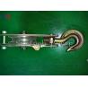 Buy cheap Casting Steel Wire Rope Pulley Wheel Sheave Hook Type Hoisting Lifting Block Tackle from wholesalers