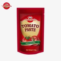 Buy cheap 140g Red Tomato Paste Stand Up Sachet Convenient And Flavorful product