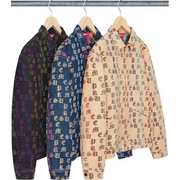 Buy cheap Loose Oversized Embroidered Denim Jackets Winter Custom Vintage from wholesalers