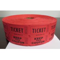 Buy cheap Admission Printed Thermal Ticket Blank Biodegradable Recycled Odor Free product