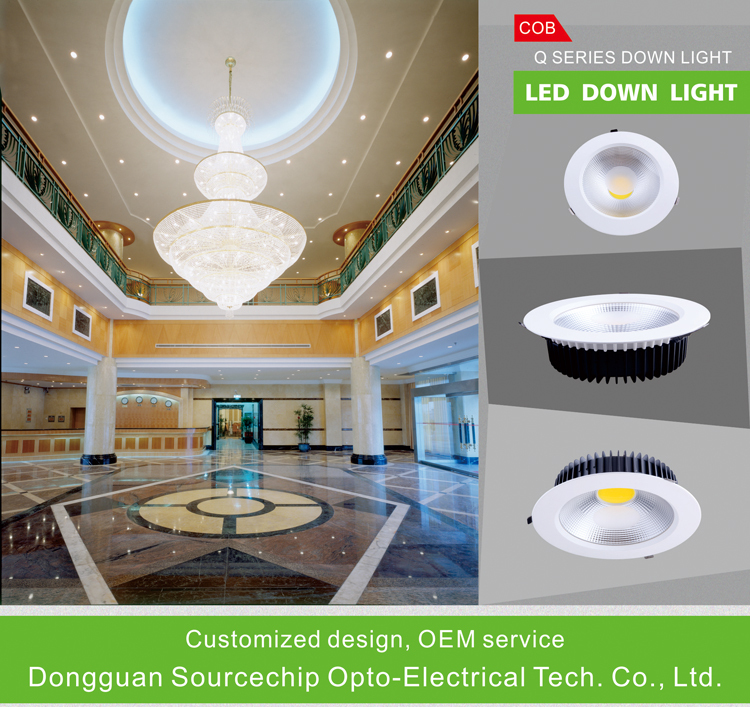 18W COB adjustable LED downlight factory direct