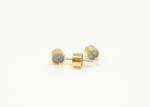 Gold Plated Glass To Metal Seal Connectors Single Pin 50Ohm RF Feedthroughs