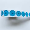 Buy cheap Waterproof Vinyl Fire Extinguisher Stickers Blue 20mm Round Labels from wholesalers