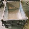 Buy cheap Steel Grid Material Metal Box Pallet Transport Industrial Storage Box from wholesalers