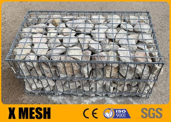 Buy cheap 4.0mm 50x50mm Welded Wire Gabion Baskets Astm Standard from wholesalers