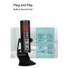 Buy cheap Black USB2.0 Desktop Condenser Microphone With Gain Control from wholesalers