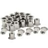 Buy cheap A2 A4 Stainless Steel Thread Insert Flat Head Round Body Close End Blind Rivet Nut from wholesalers