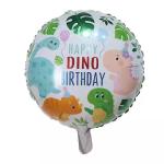 Dinosaur Foil Balloon Large Inflatable Cartoon Animal Round Dino Foil Balloon