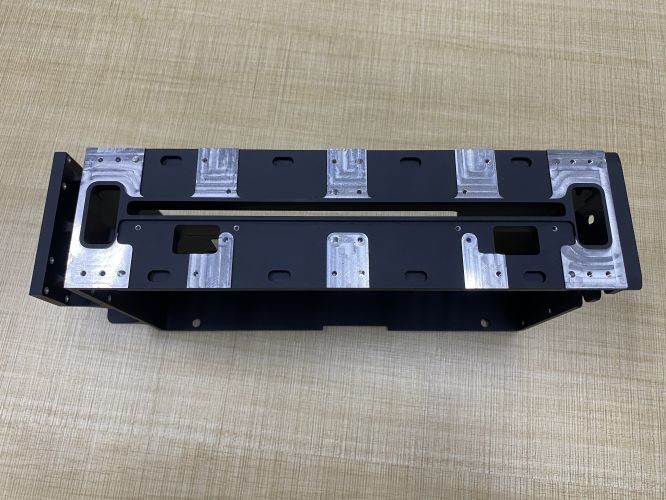 30K Die Casting Parts ADC10 Car Spare Parts Black Anodizing Surface