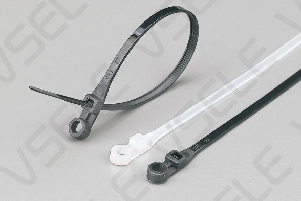 Buy cheap Mountable Industrial Cable Ties / Self Locking Loop Plastic Tie Straps from wholesalers