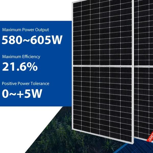 Buy cheap 580W 585W Ja Solar All Black 590W 595W 600W 605W Bifacial Pv Panels from wholesalers