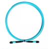 Buy cheap 12 Cores 3.0mm MPO Male OM3 Patch Cord UPC MM Low / Standard Loss from wholesalers