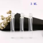 glass 3 ml Perfume sample tube trial bottle