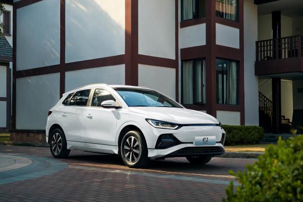 Buy cheap 405km BYD Electric Car E2 Left Hand Drive New Energy BYD Electric Sedan from wholesalers
