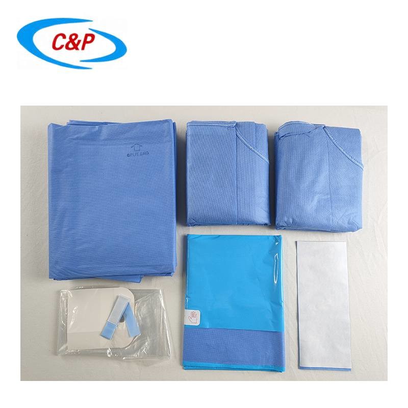 Disposable Medical Consumables Orthopedic Drape Pack for Surgical Procedures