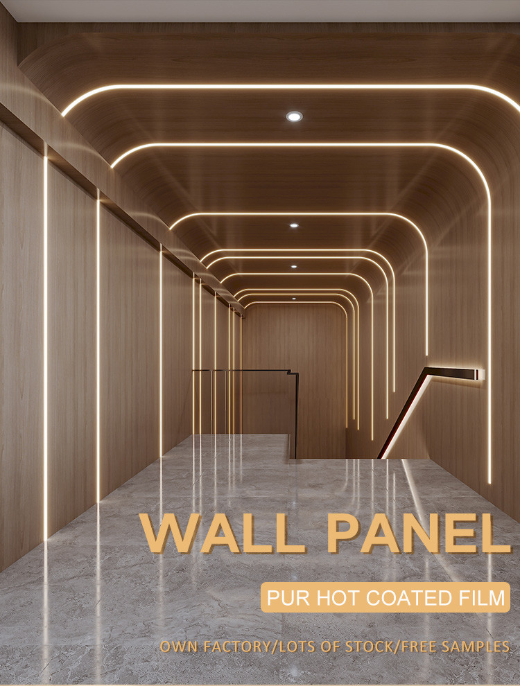 Customized Waterproof Eco Friendly Wood Grain Bamboo Charcoal Fiber Boards