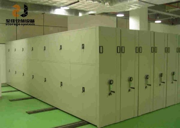 Buy cheap Anti Tilt Mechanism Mobile Archive Shelving Systems For Library / School from wholesalers