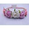 Buy cheap Multicolor Flower Hair Accessory Ponytail Holder Lightweight from wholesalers