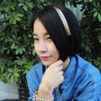 Buy cheap Gold Glitter Fashionable Hair Tattoo for Girls product