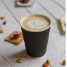 Buy cheap Hot Coffee Ripple Wall Paper Cups 12 Ounce With Food Grade Printing Ink from wholesalers