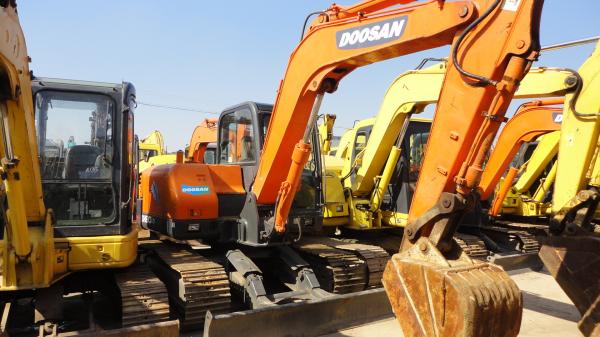 Buy cheap Mini used doosan DH80-7 crawler excavator for sale/used doosan excavator for sale from wholesalers