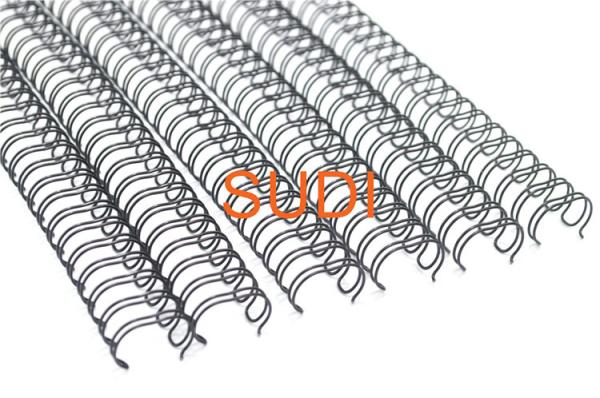 Buy cheap Black Nylon Coated 5/16 Inch Twin Loop Binding Wire from wholesalers