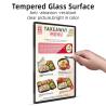 Buy cheap A3 Desktop Advertising Light Box Acrylic Flashing Led Light Table Menu Card Display from wholesalers