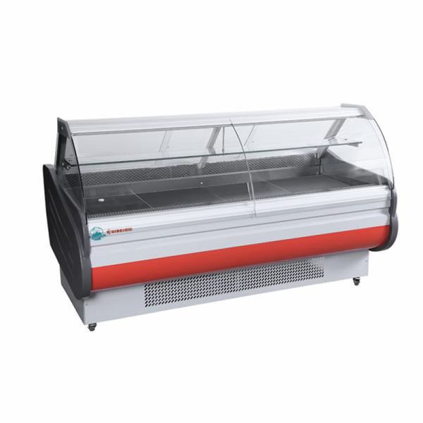 ETL Approved Supermarket Food Meat Display Cooler Sliding Glass Door Display